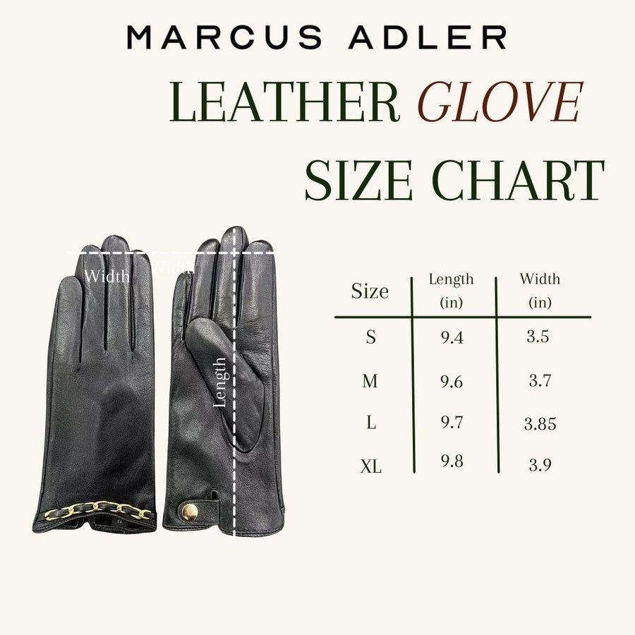 Leather Glove Size Chart